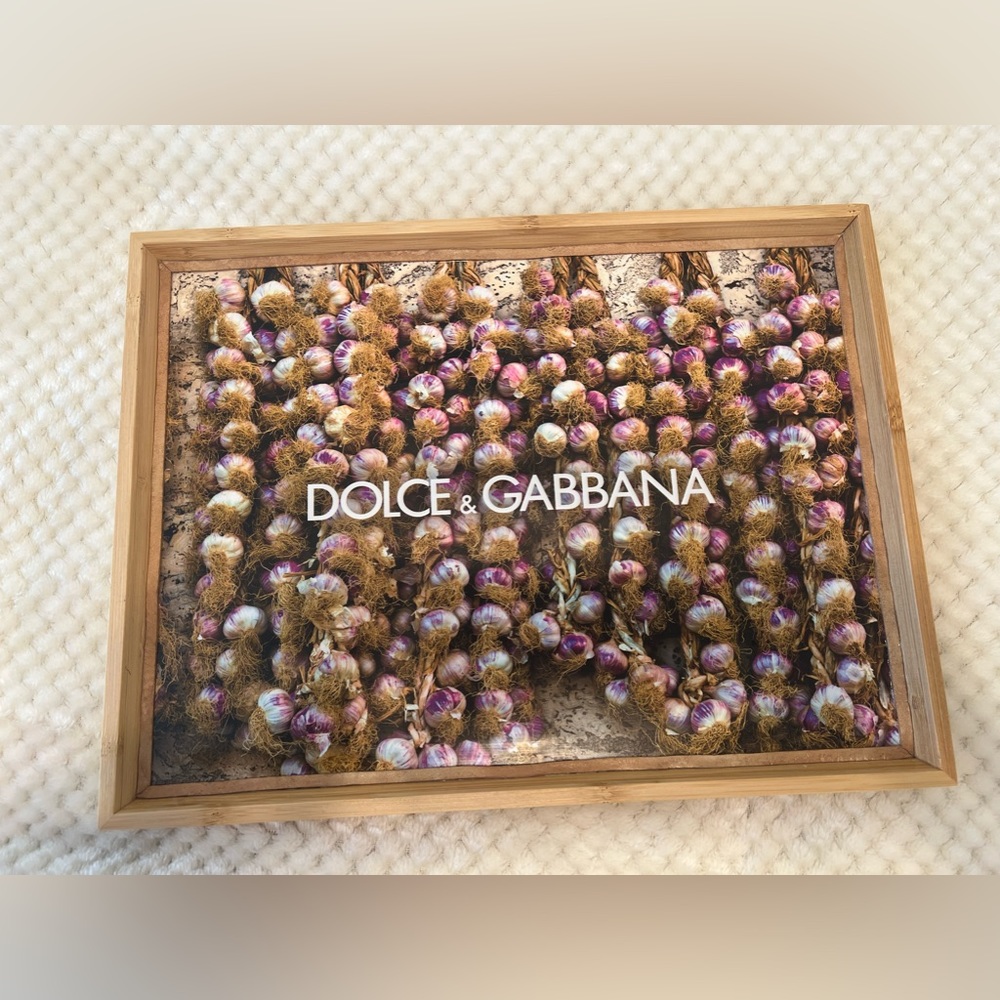 Dolce & Gabbana Garlic Serving Trinket Tray